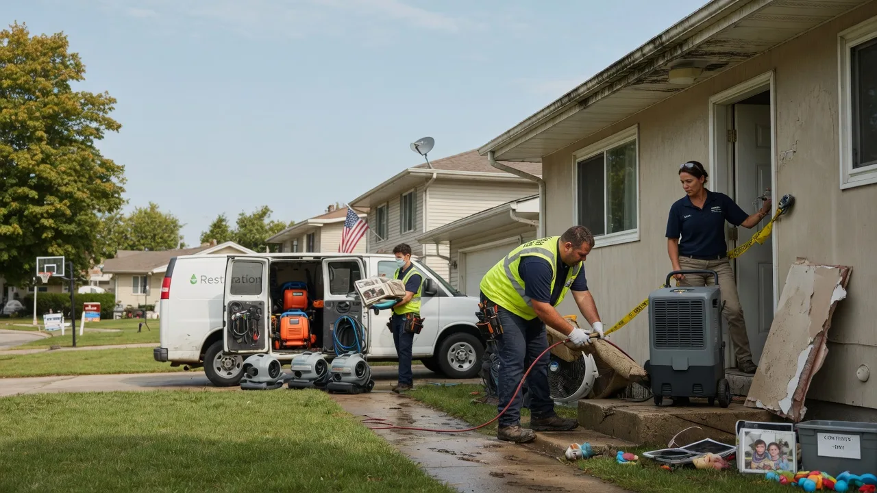 Water Damage Restoration in Downers Grove, IL near me